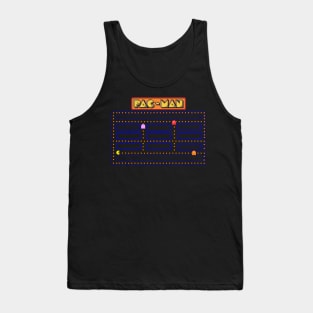 PAC MAN pixelart Tank Top